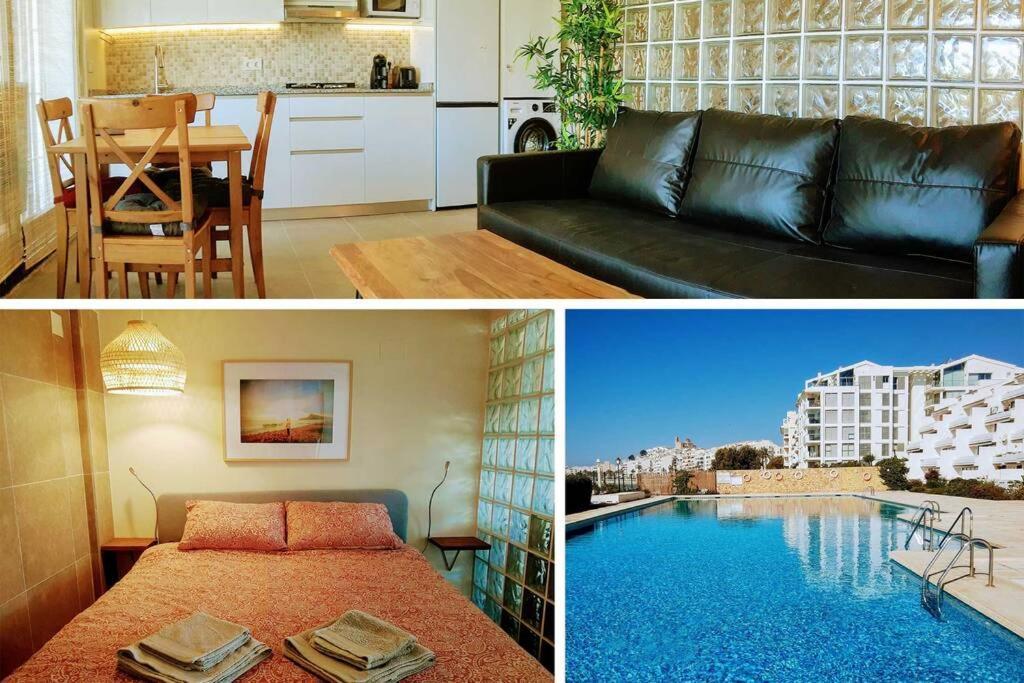Apartment Steps From Altea Beach!! - Pool - Ac Exteriör bild