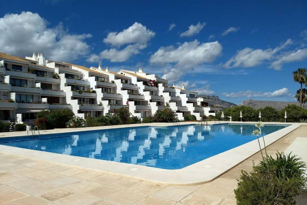 Apartment Steps From Altea Beach!! - Pool - Ac Exteriör bild