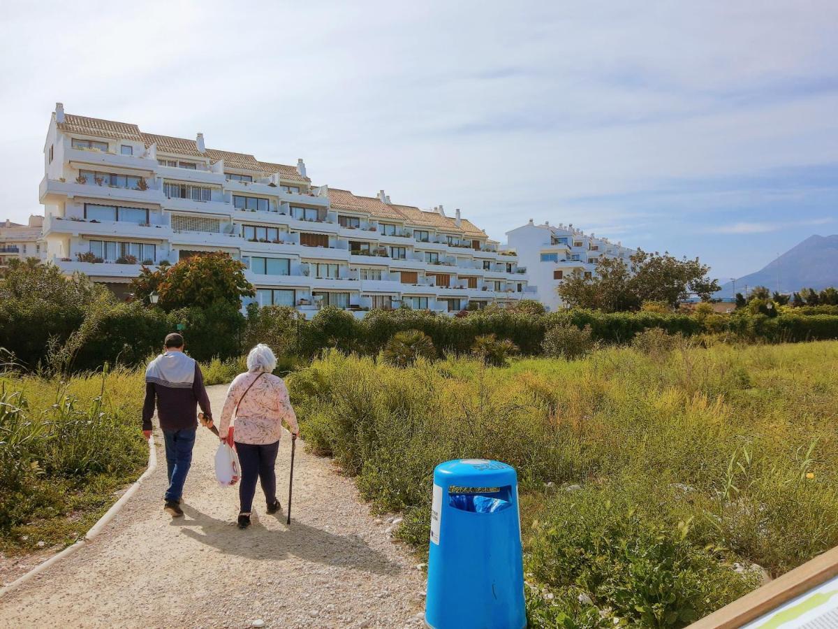 Apartment Steps From Altea Beach!! - Pool - Ac Exteriör bild